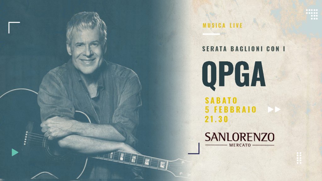 Serata Baglioni con i QPGA