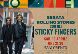 Sabato 13 Aprile | Serata Rolling Stones con gli Sticky Fingers