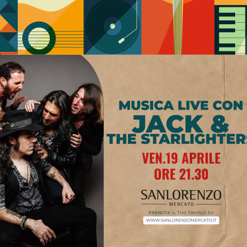Venerdì 19 Aprile | Musica live con Jack & the starlighters